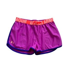 Under Armour Purple Athletic Shorts